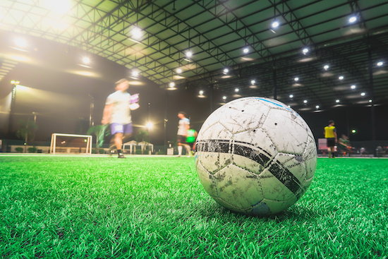 Indoor soccer turf shop