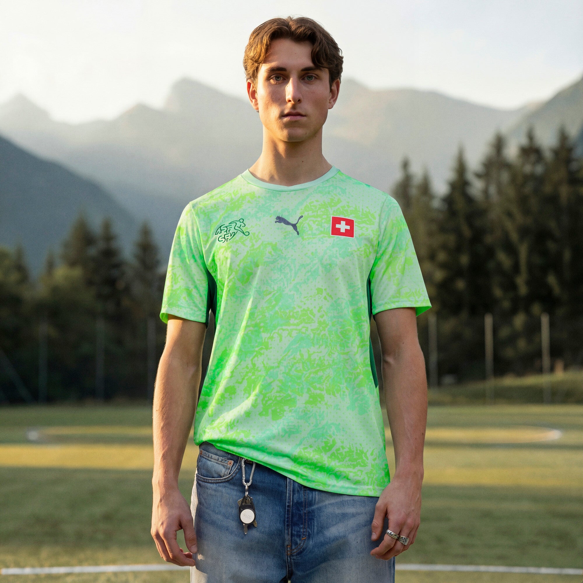 Puma Switzerland Soccer World Cup 2026 Away Jersey