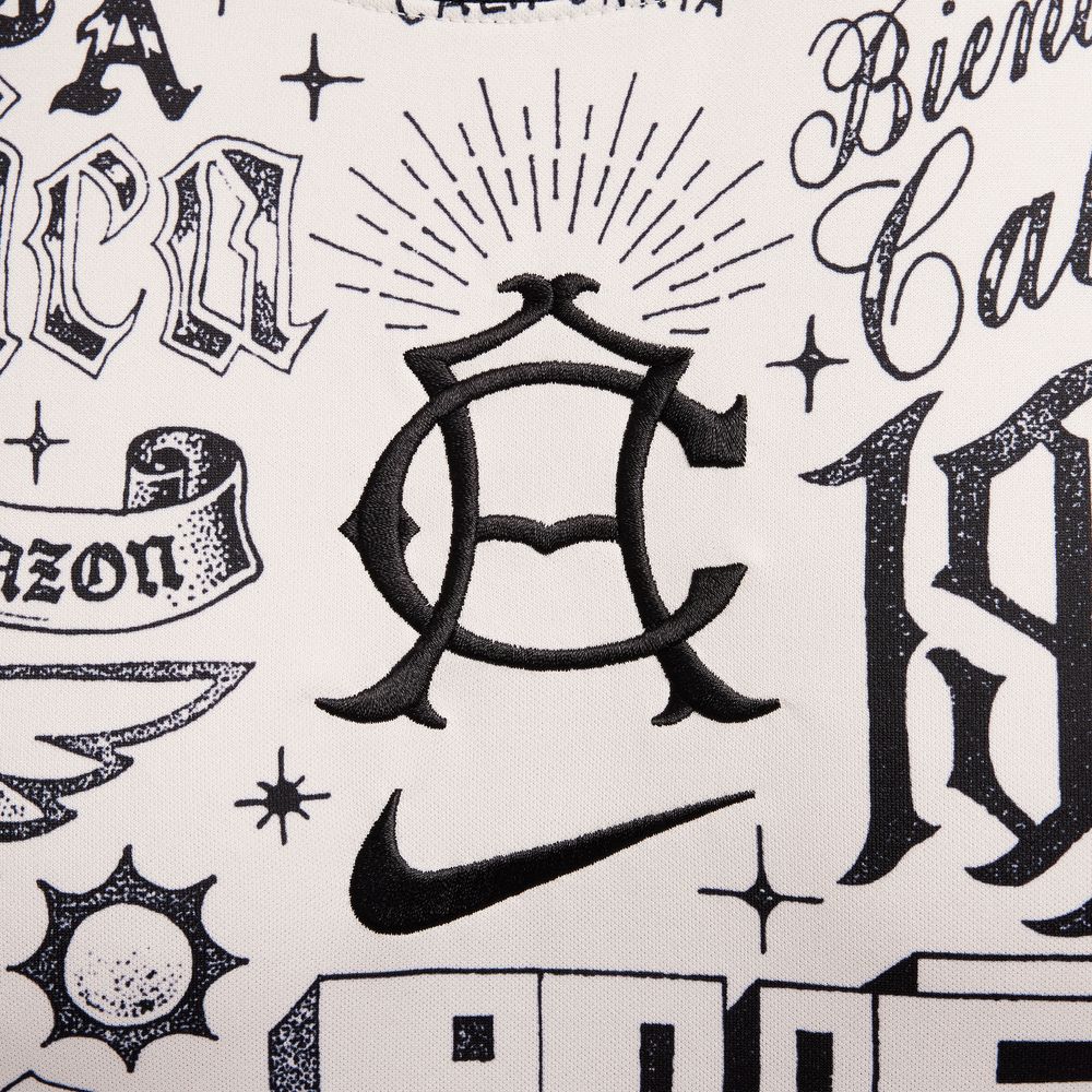 Nike Club America 2025 Dri-FIT Academy Short-Sleeve Pre-Match Top