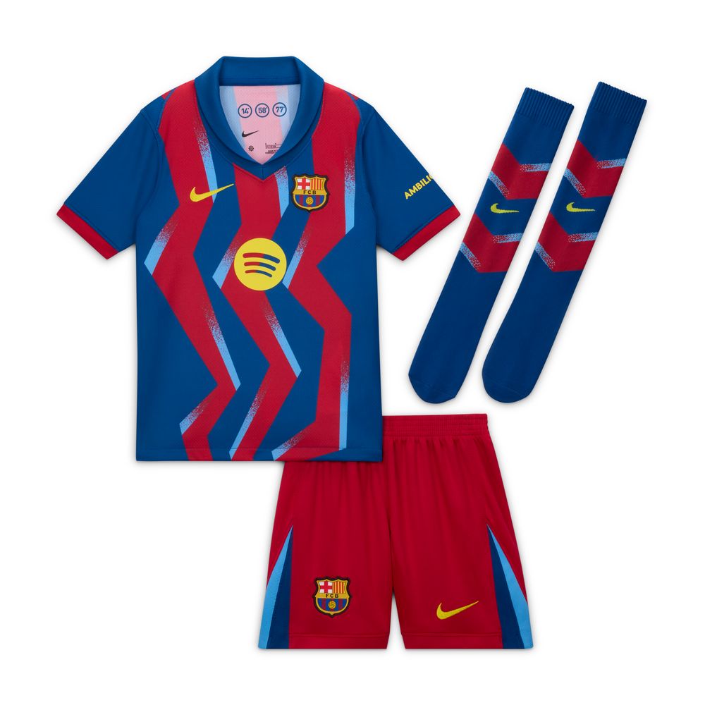 Nike Little Kids FC Barcelona 2025/26 Special Edition Mini Kit Nike Little Kids FC Barcelona 2025/26 Special Edition Mini Kit
