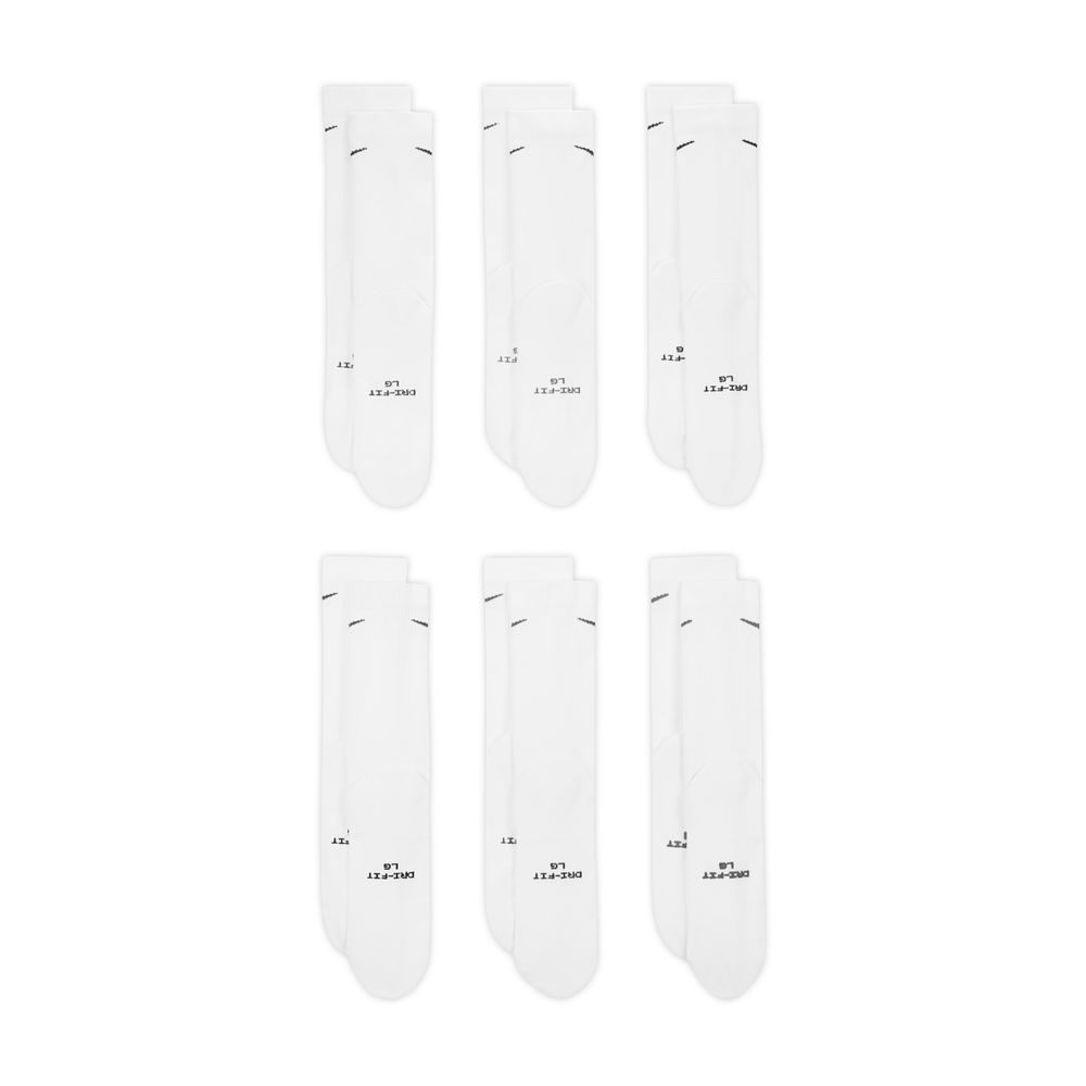 Nike Everyday Elevated Crew Socks (6 Pairs)
