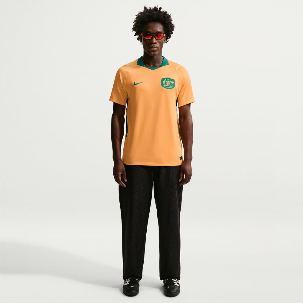 Nike Australia Soccer World Cup 2026 Stadium Home Jersey