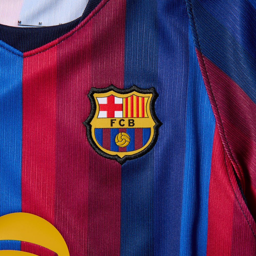 Nike Little Kids Barcelona 2026/27 Stadium Home Mini Kit