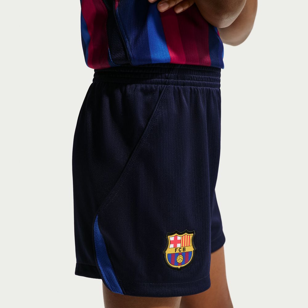 Nike Little Kids Barcelona 2026/27 Stadium Home Mini Kit
