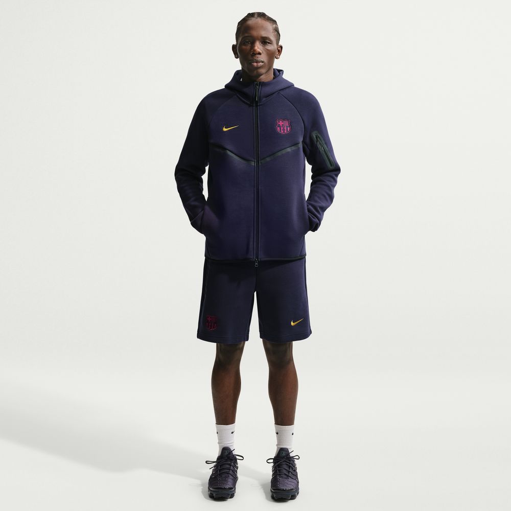 Nike FC Barcelona 2026/27 Tech Fleece Windrunner Soccer Full-Zip Hoodie