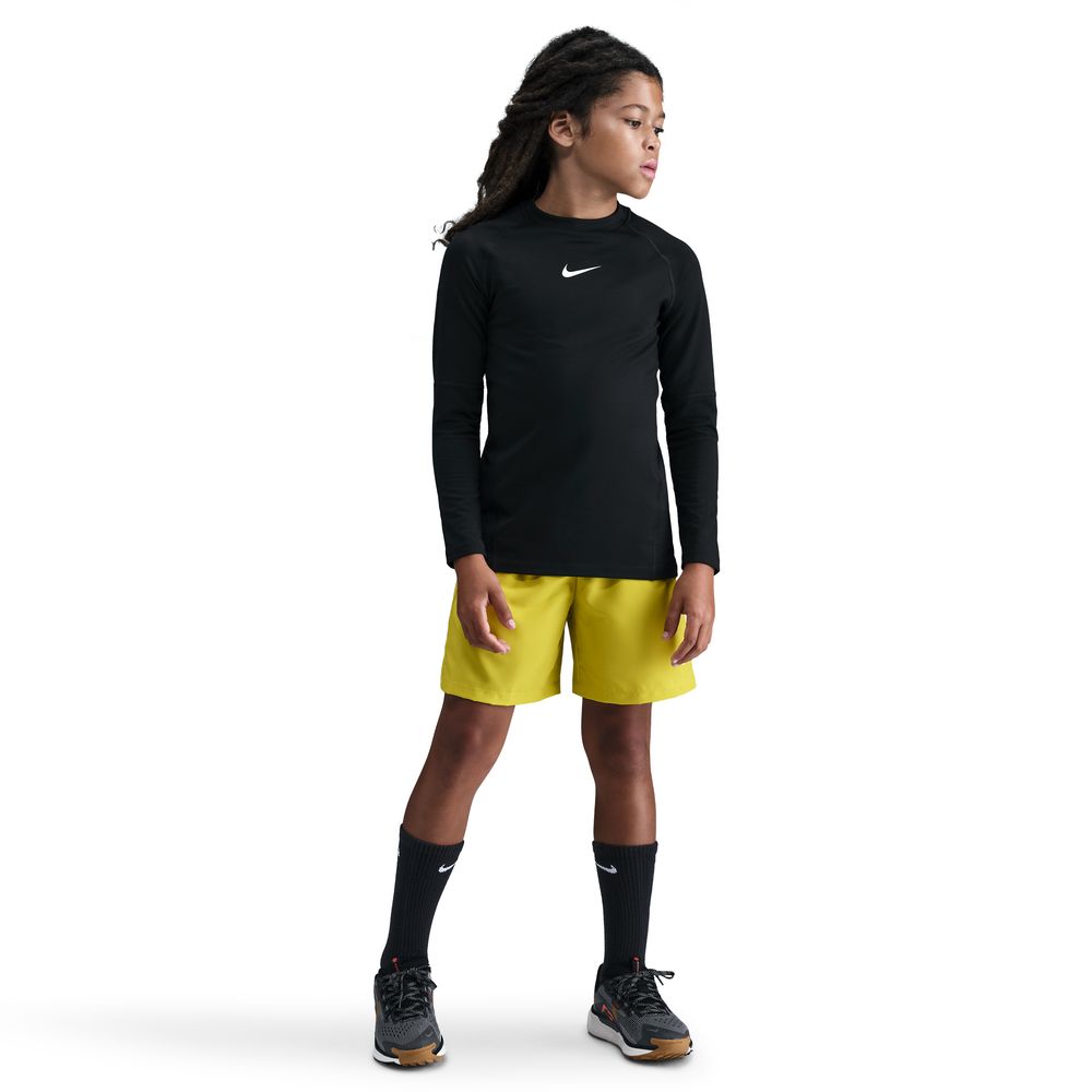 Nike Youth Pro Long-Sleeve Warm Crew Top