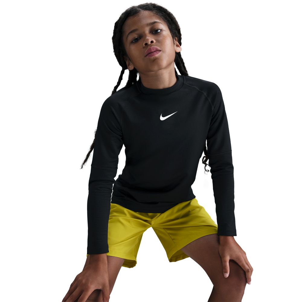 Nike Youth Pro Long-Sleeve Warm Crew Top
