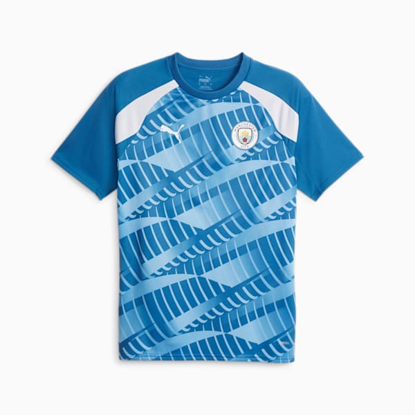 Puma Manchester City FC 2023/24 Home Pre Match Short Sleeve Jersey