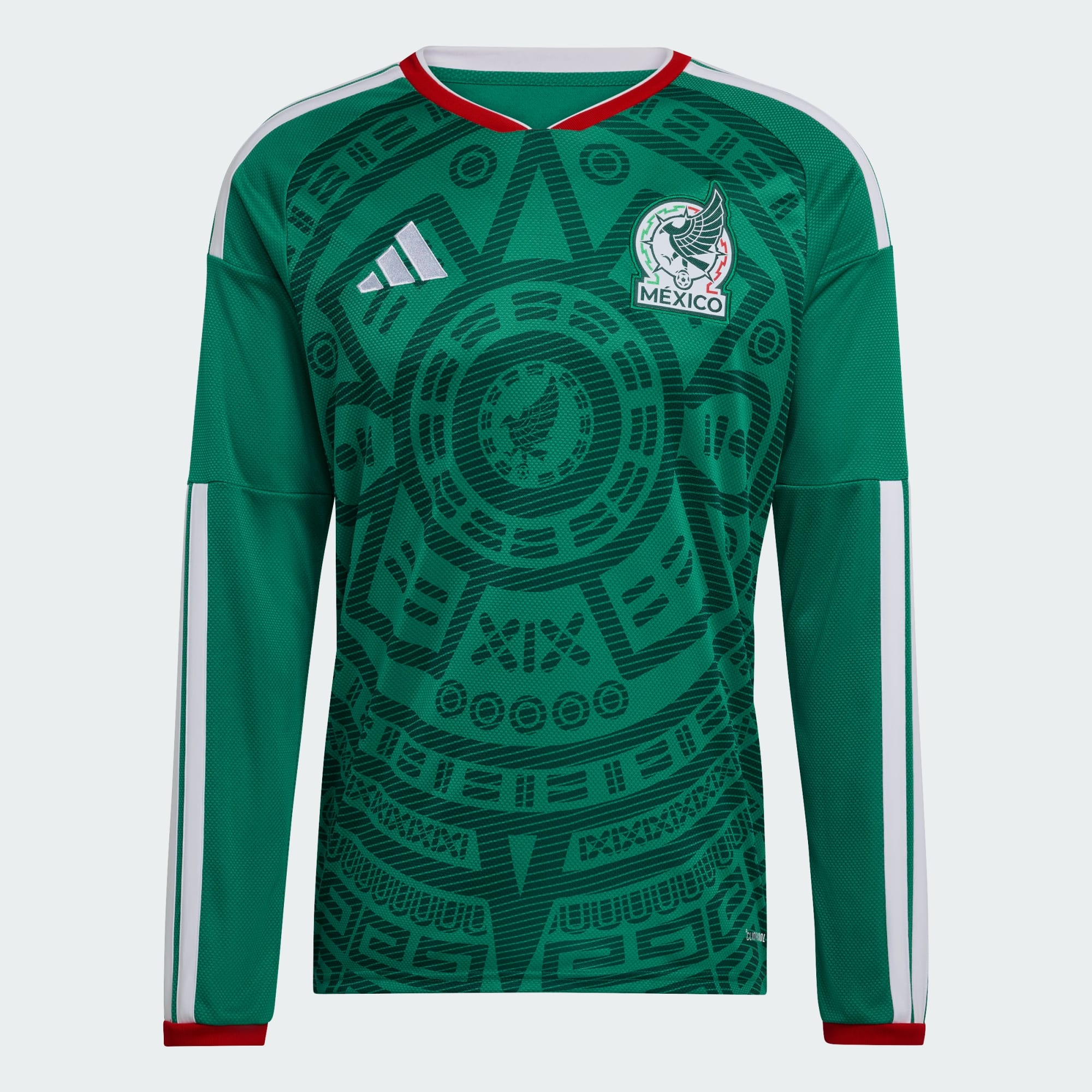 Adidas Mexico 2026 Long Sleeve Home Jersey