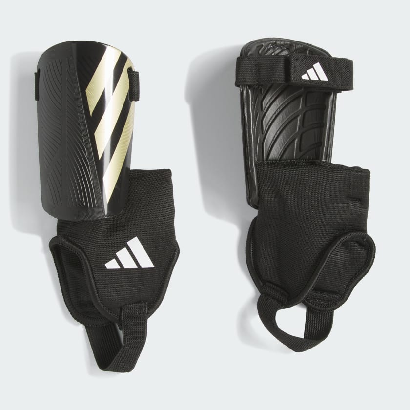 Adidas Jr. Tiro Match Shin Guard Black Yellow White European Sports