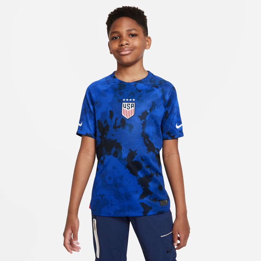 Nike USA 2022/23 Stadium Away Jersey 4-Star