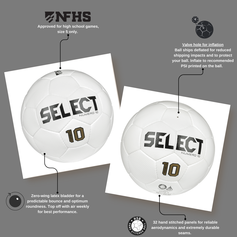 Select Numero 10 v25 Soccer Ball