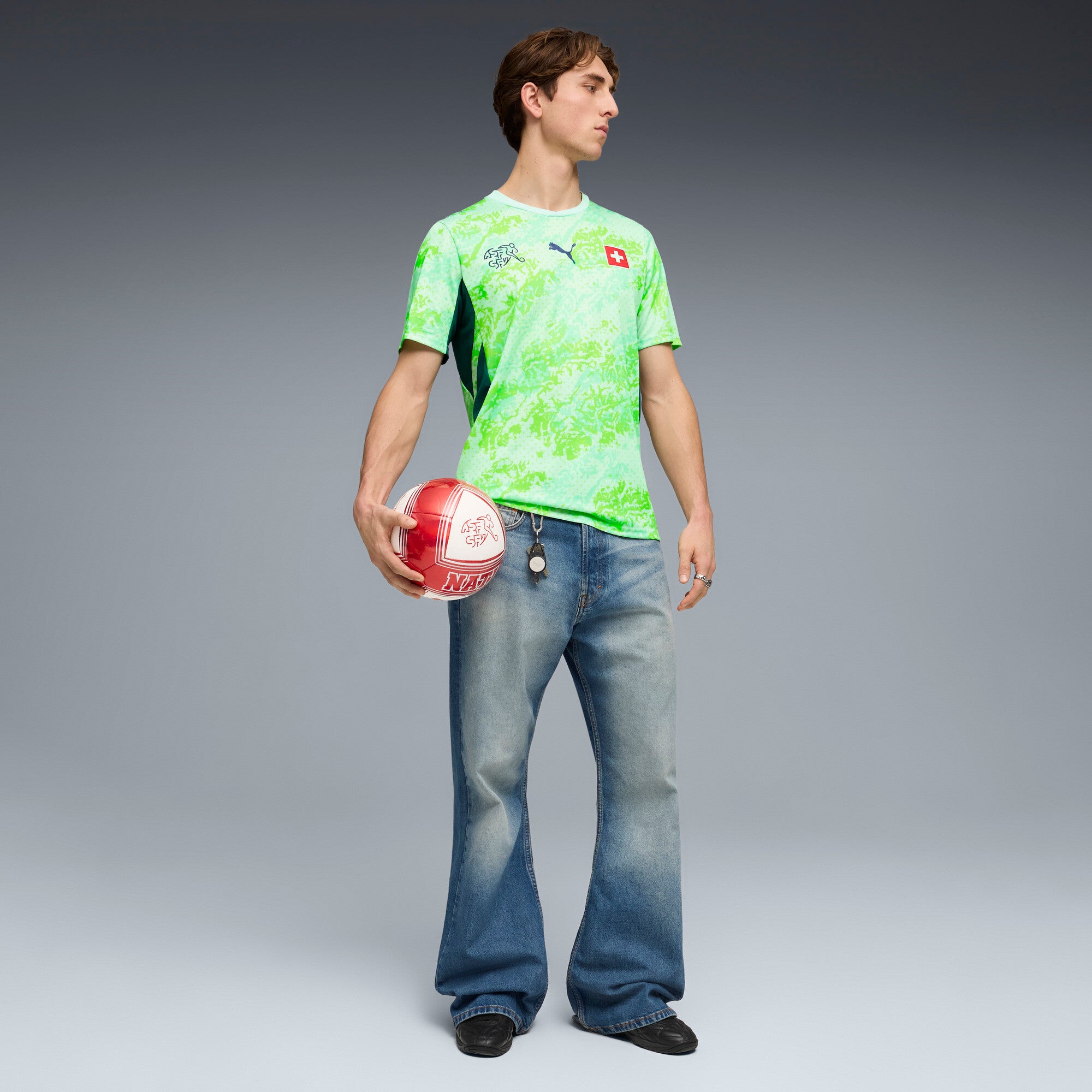 Puma Switzerland Soccer World Cup 2026 Away Jersey