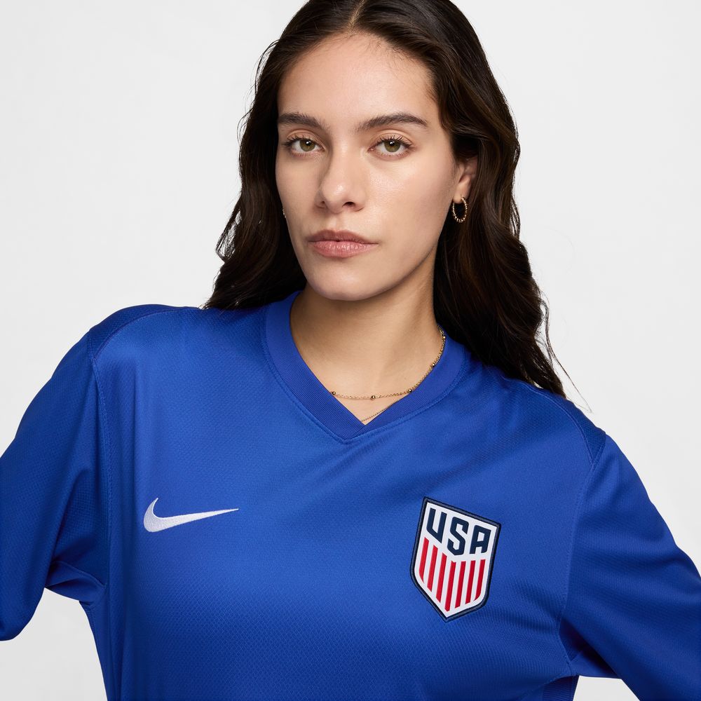 Nike USA 2024 Long Sleeve Stadium Away Jersey