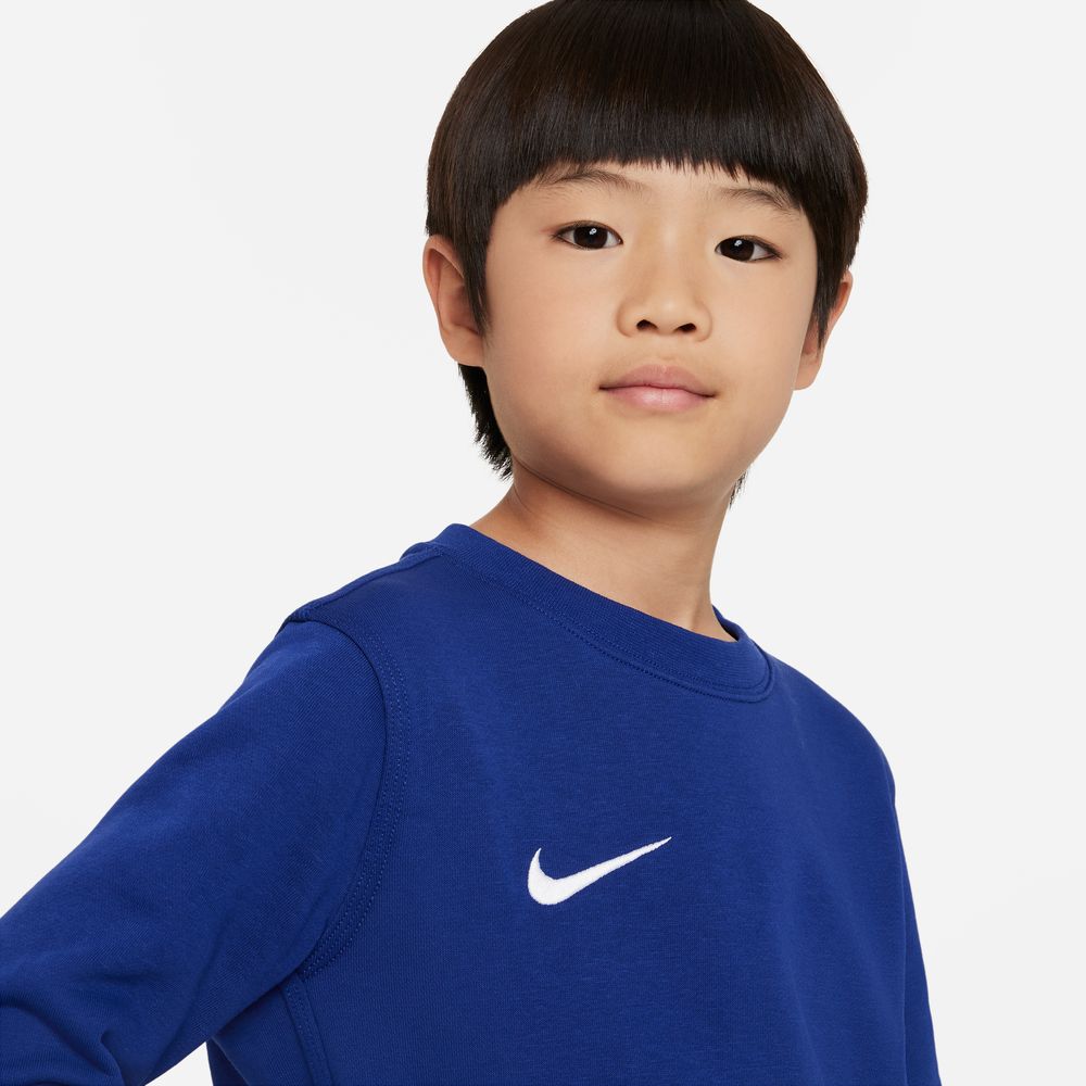 Nike FC Barcelona 2023/24 Kids' Soccer Crew-Neck French Terry Sweatshirt