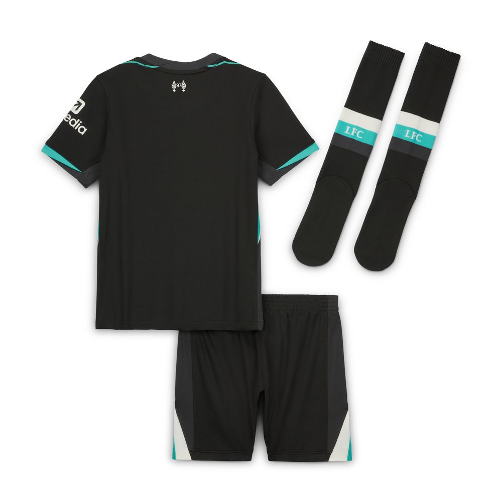 Nike Liverpool 2024/25 Little Kids Away Mini Kit