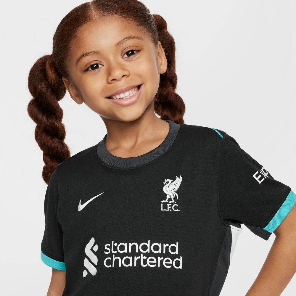 Nike Liverpool 2024/25 Little Kids Away Mini Kit