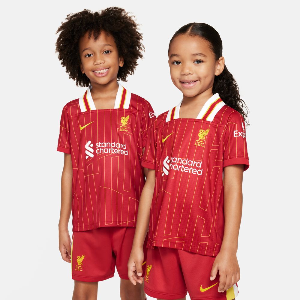 Nike Liverpool 2024/25 Little Kids Home Mini Kit