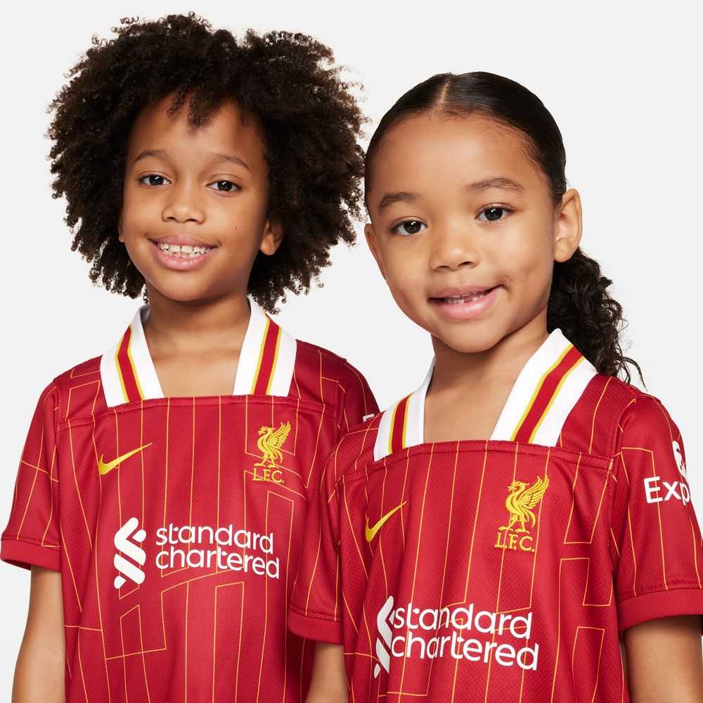 Nike Liverpool 2024/25 Little Kids Home Mini Kit