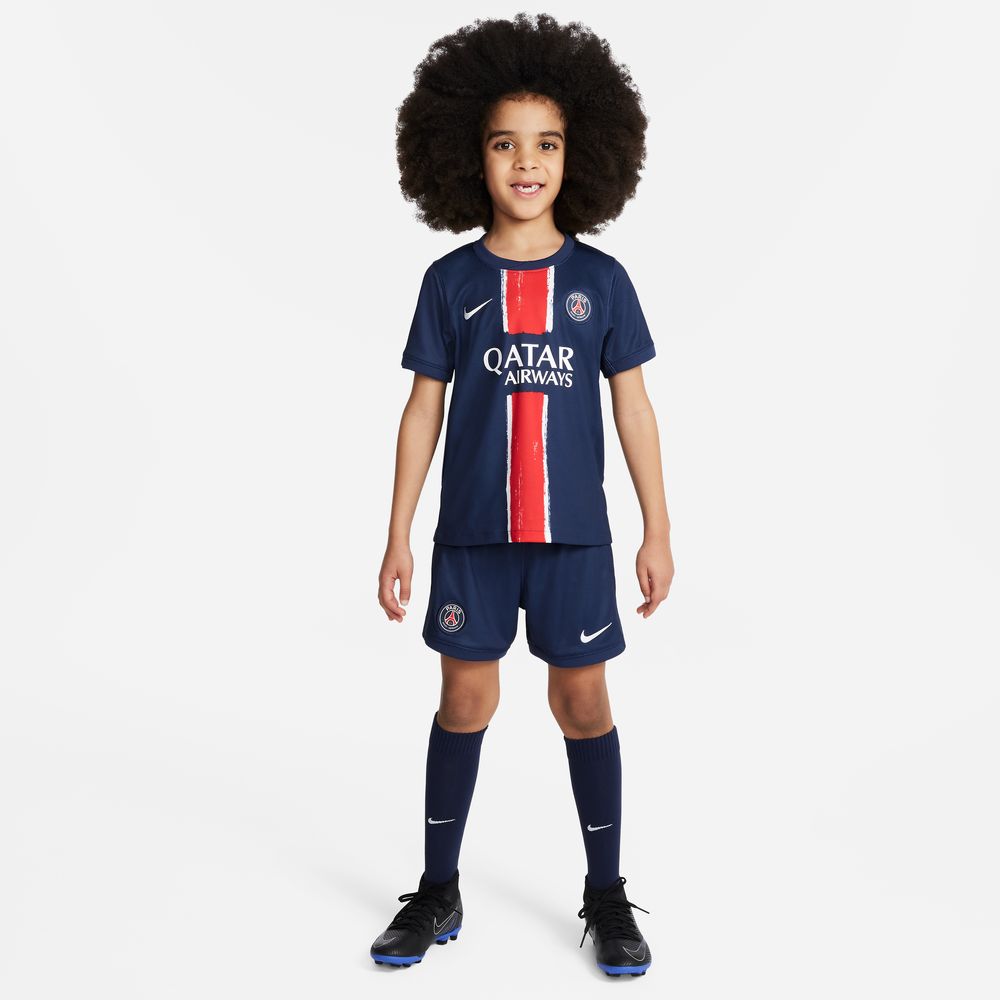 Nike Paris Saint-Germain 2024/25 Little Kids Home Mini Kit