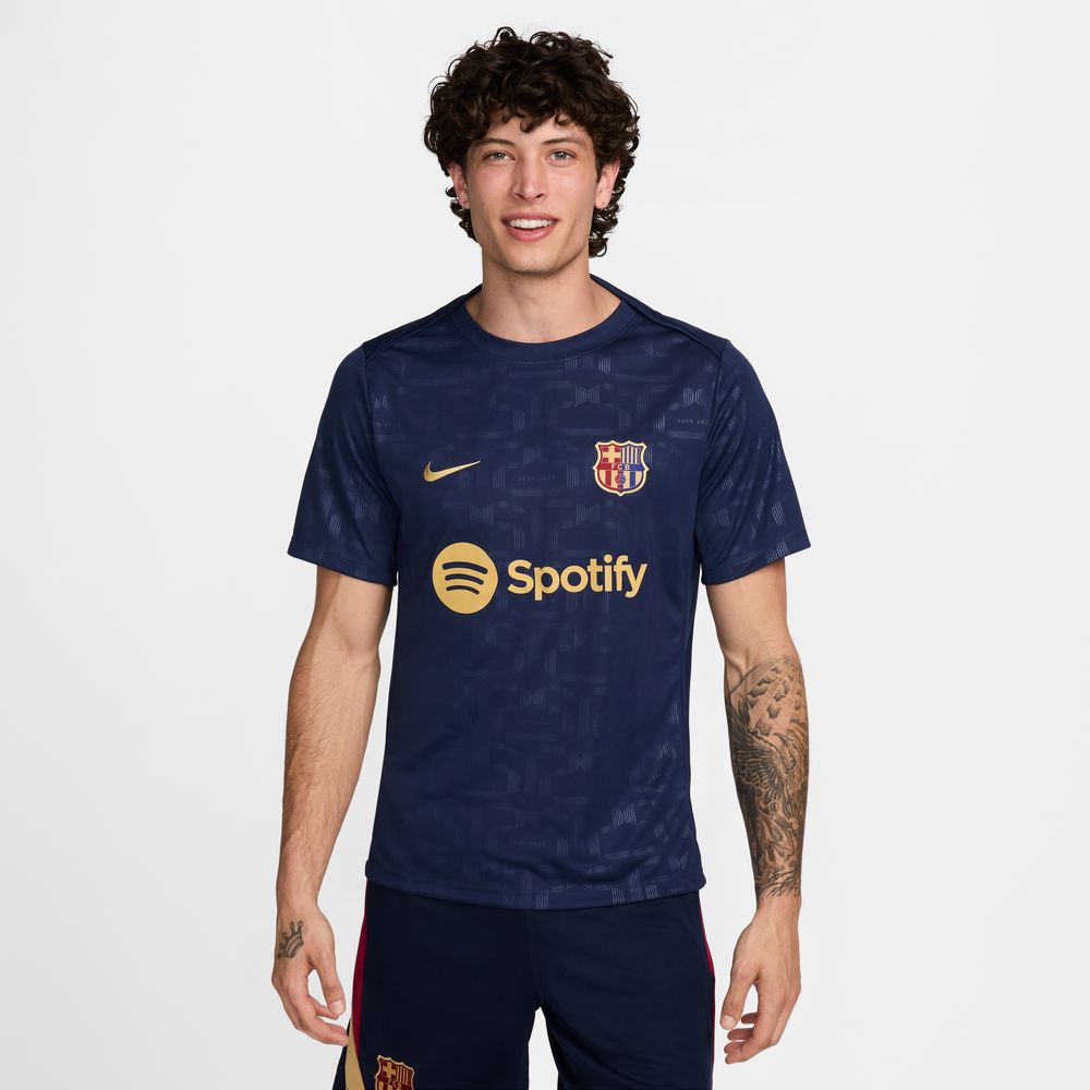 Nike Barcelona 2024/25 Academy Pro Home Pre-Match Top