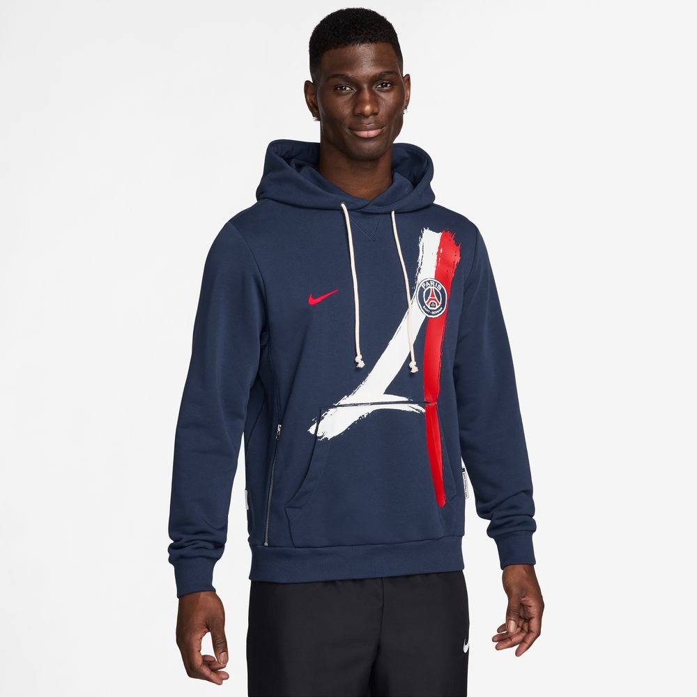 Nike Paris Saint-Germain 2024/25 Standard Issue Dri-FIT Soccer Pullover Hoodie