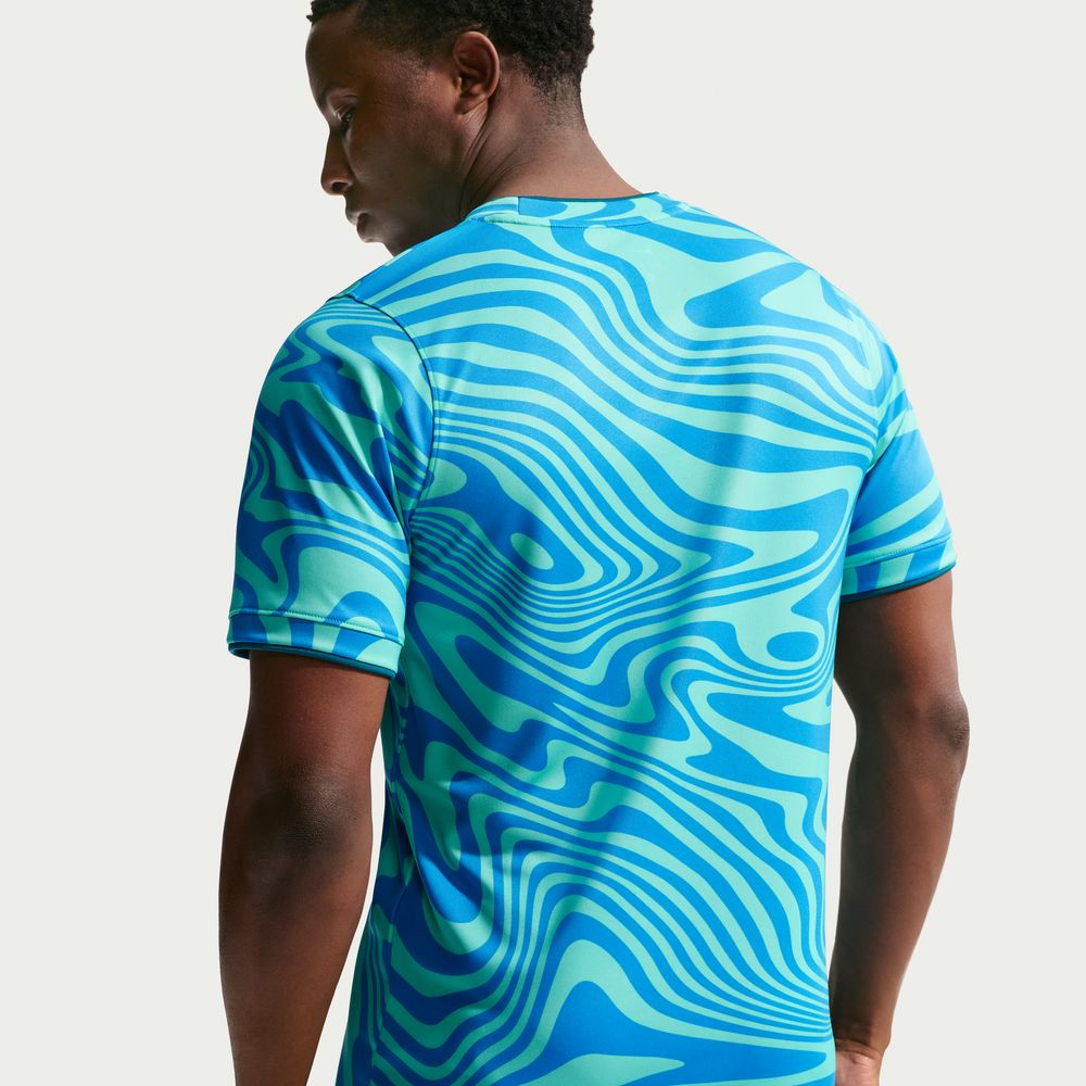Nike Brazil 2026 Dri-FIT Soccer Short-Sleeve Pre-Match Top