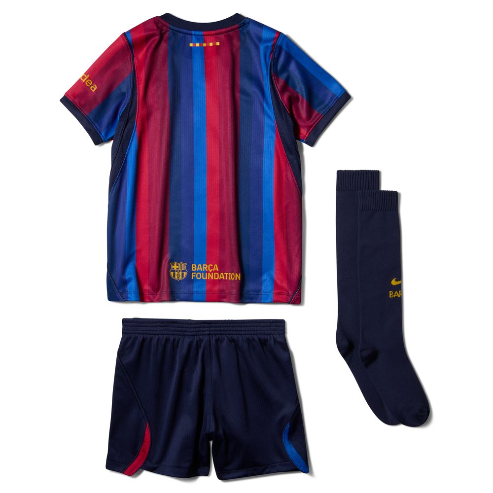 Nike Little Kids Barcelona 2026/27 Stadium Home Mini Kit
