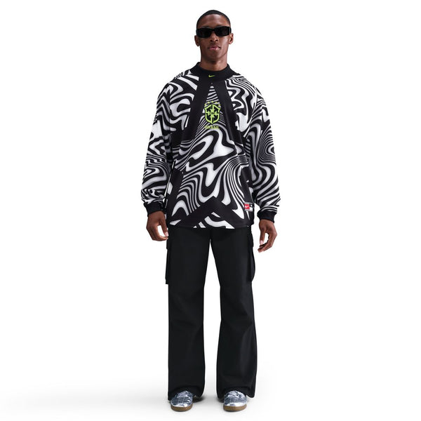 【即完売・超希少XXL】NIKE ブラジル代表 キーパーシャツ ゼブラ柄 長袖 AURORA_IO0795-010_PHSFM001-