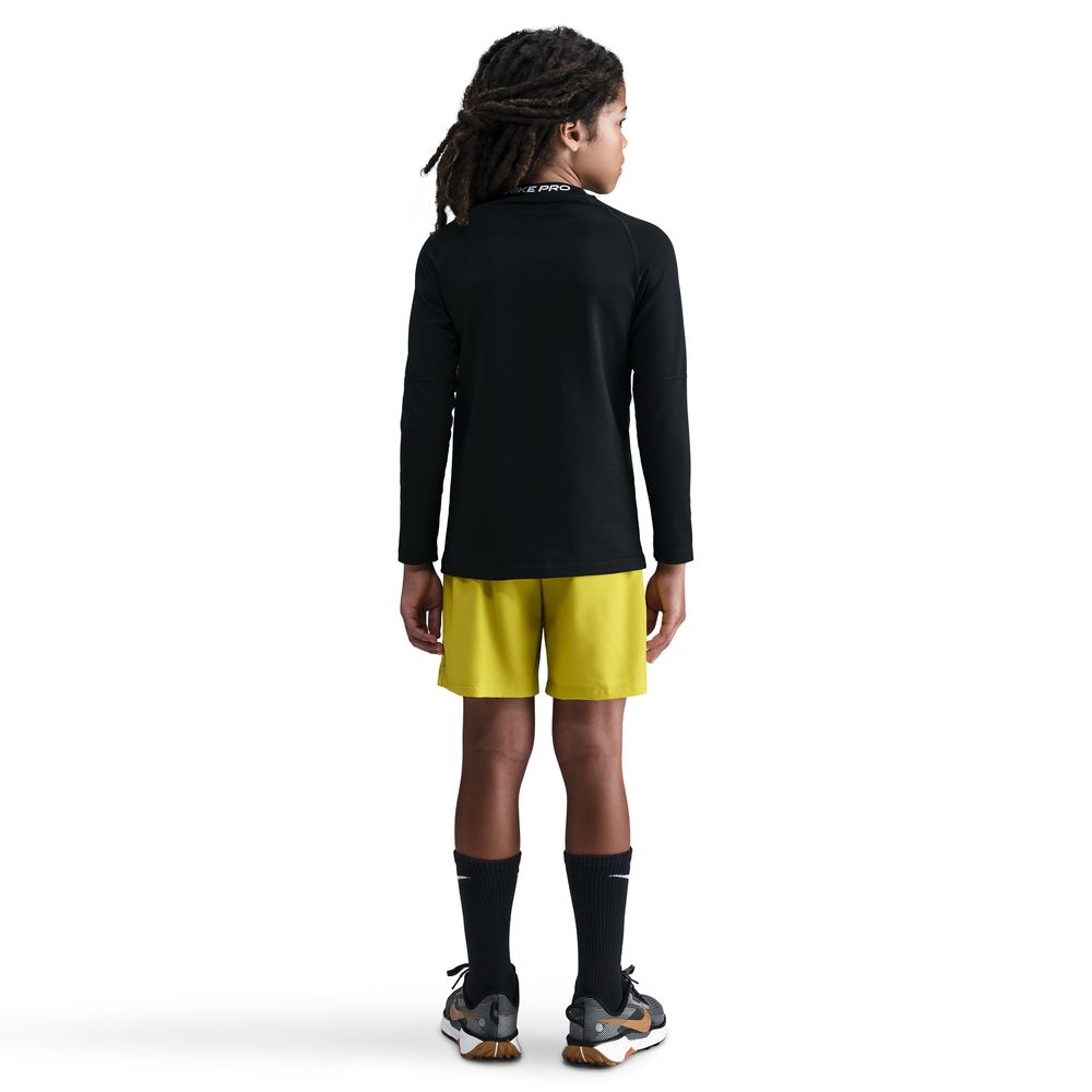 Nike Youth Pro Long-Sleeve Warm Crew Top