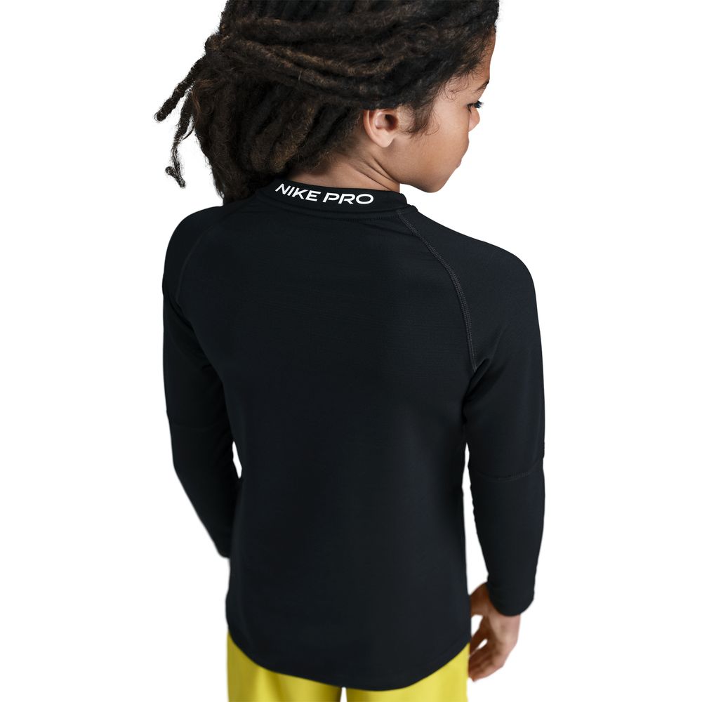 Nike Youth Pro Long-Sleeve Warm Crew Top