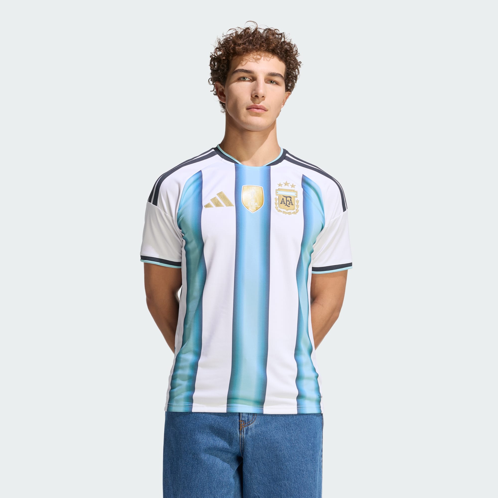 Adidas Argentina Soccer World Cup 2026 Home Jersey
