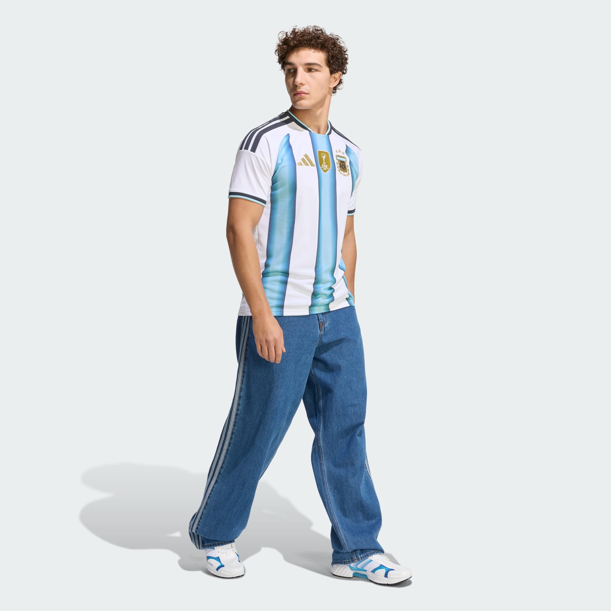 Adidas Argentina Soccer World Cup 2026 Home Jersey