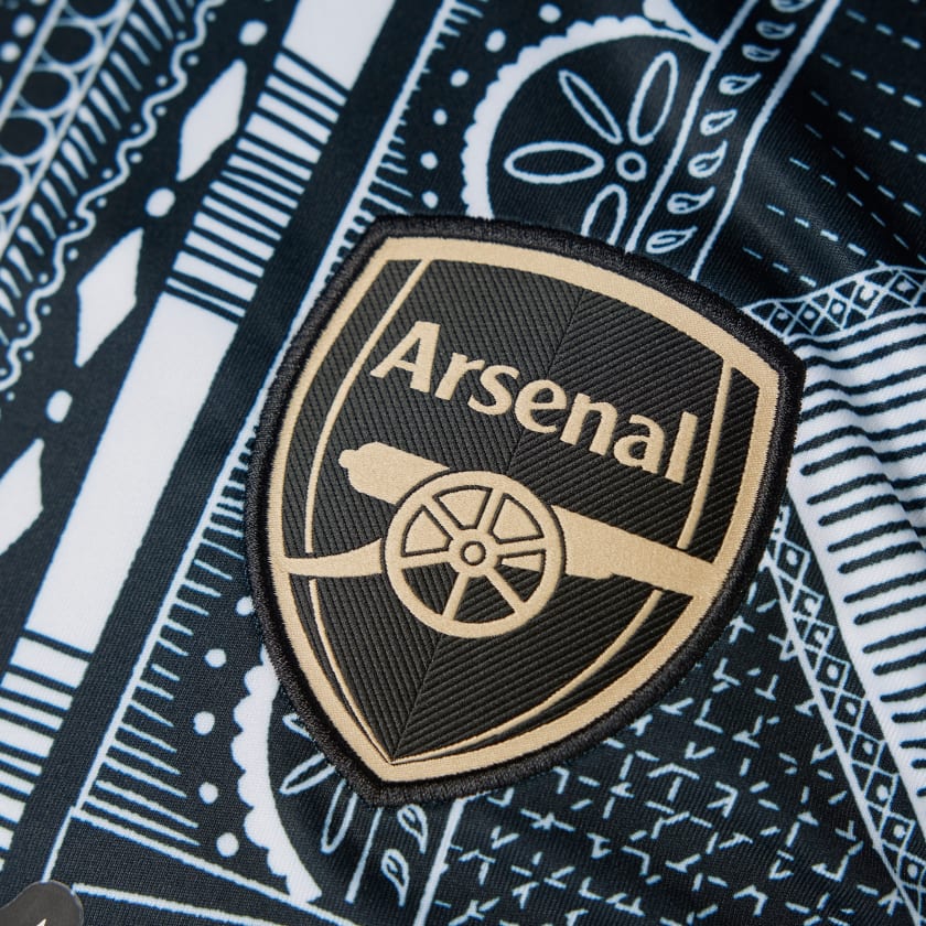 Adidas Arsenal 2023/24 Ian Wright Pre-Match Jersey