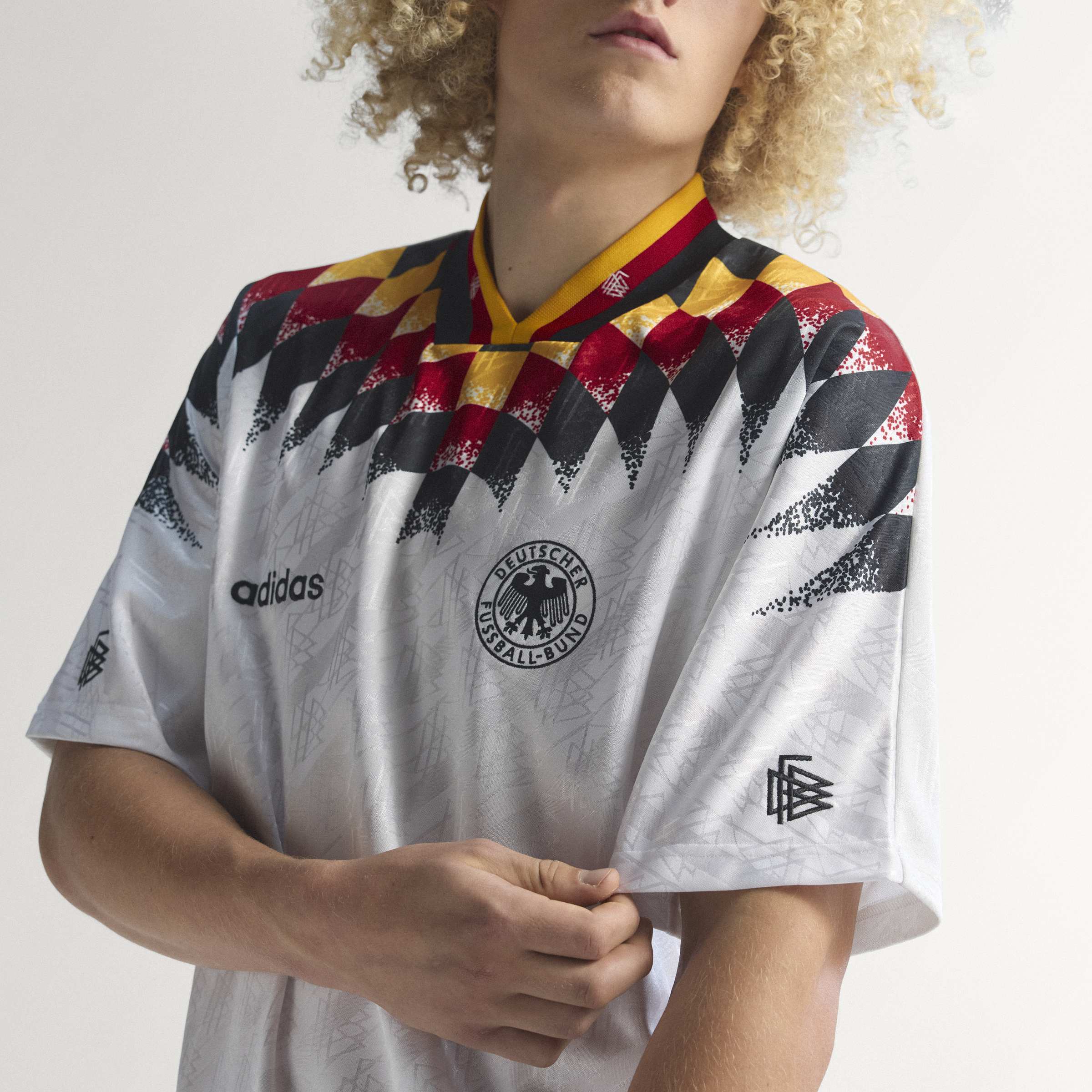 ウェア jersey jermany  1994 Adidas Germany Soccer 1994 Bringback Home Jersey