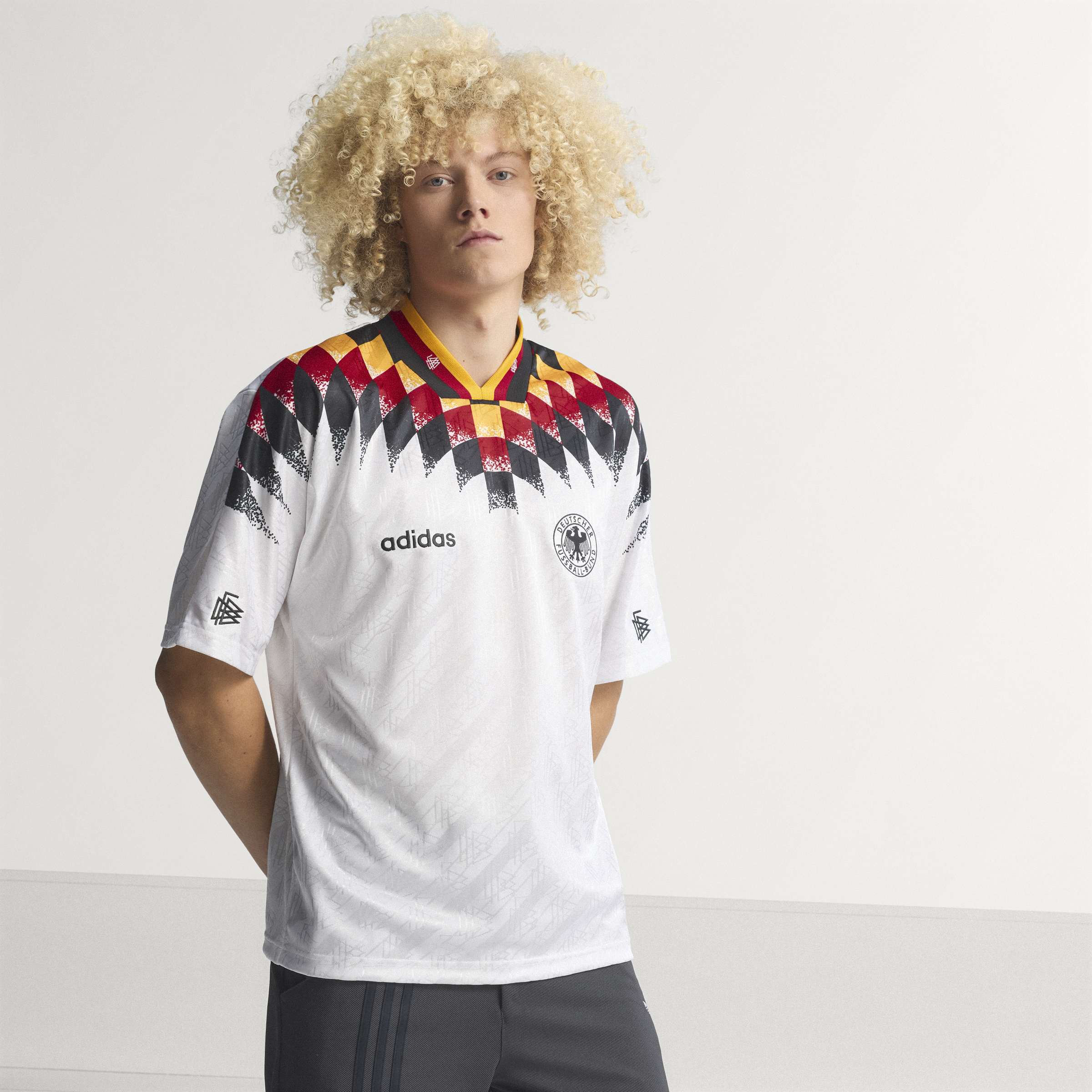 Adidas Germany Soccer 1994 Bringback Home Jersey