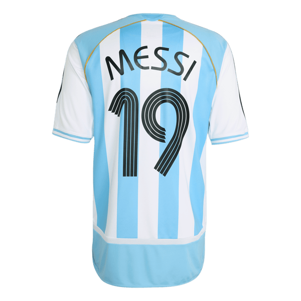 ウェア 07/08 Messi Argentina National Uniform Argentina 07/08 Lionel Messi #18 Jersey Men's Medium Made in