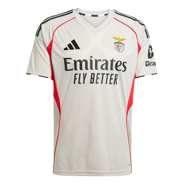 Adidas S.L. Benfica 2025/26 Away Jersey