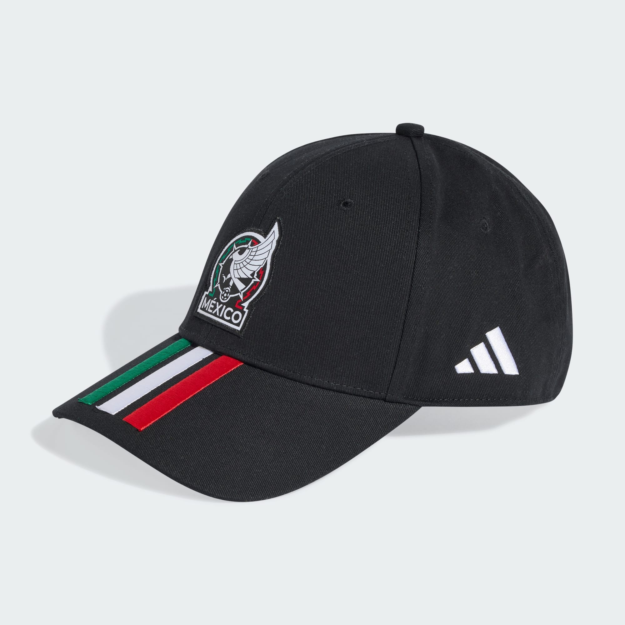Adidas Mexico 2026 3 Stripe Baseball Cap