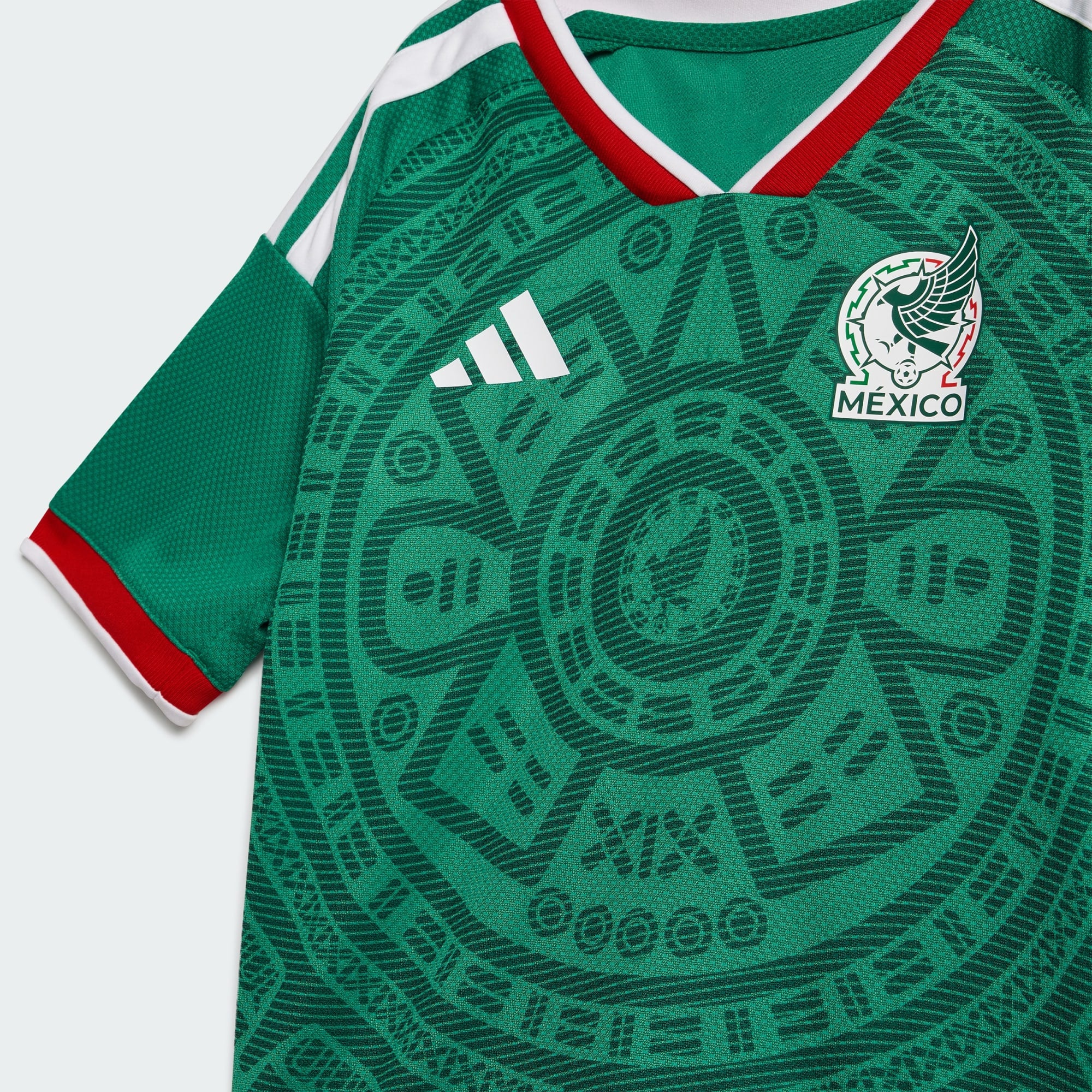Adidas Mexico 2026 Home Kids Kit