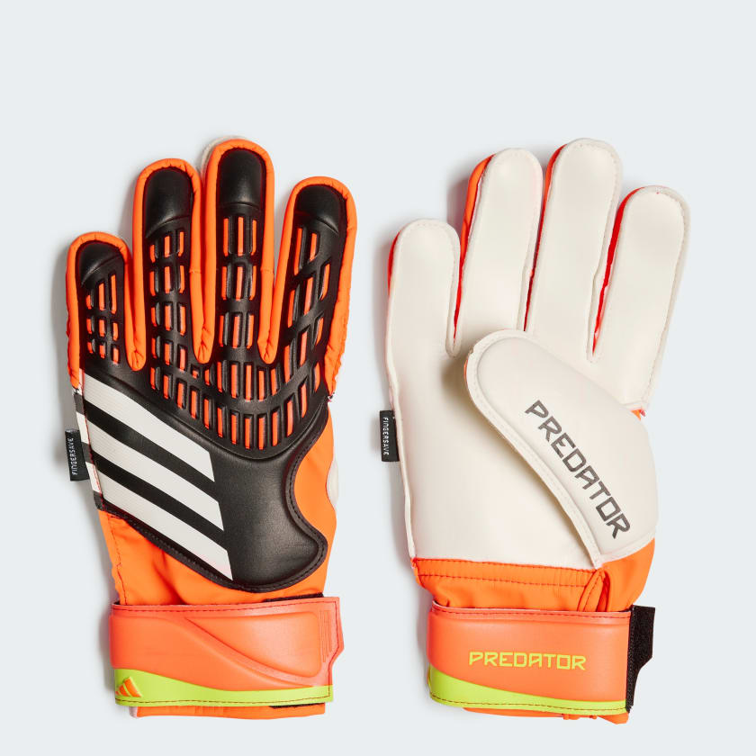 Adidas Jr. Predator Match Finger Save Goalkeeper Gloves