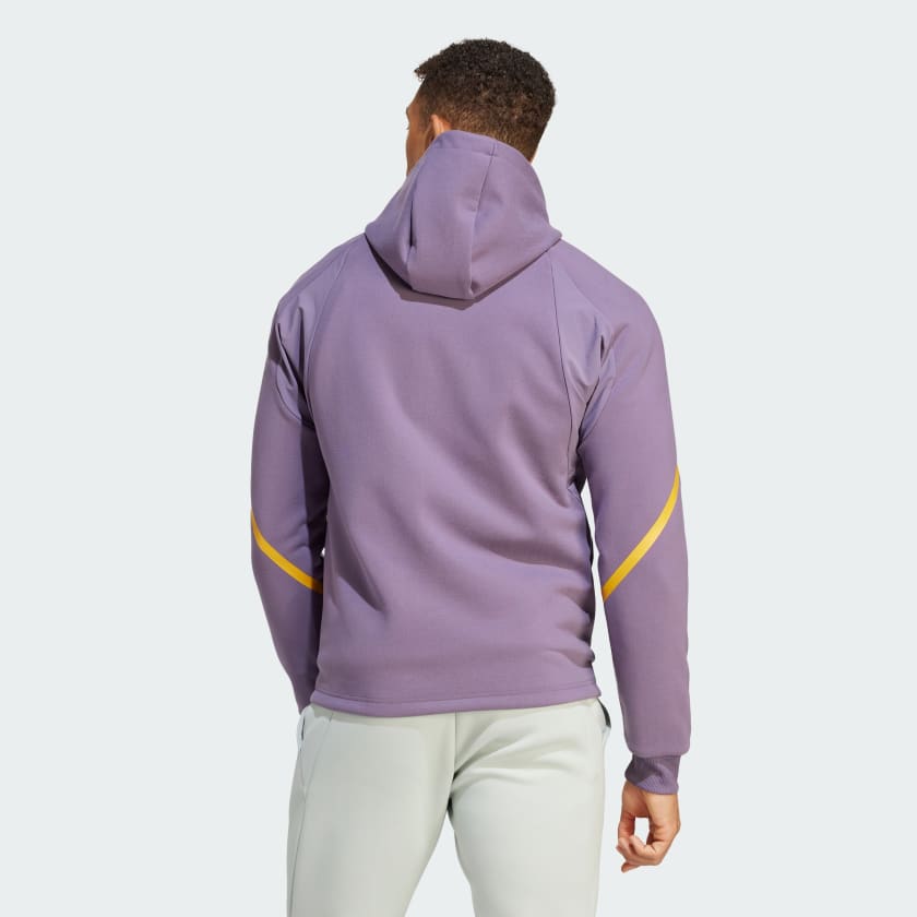 Real madrid zip discount hoodie