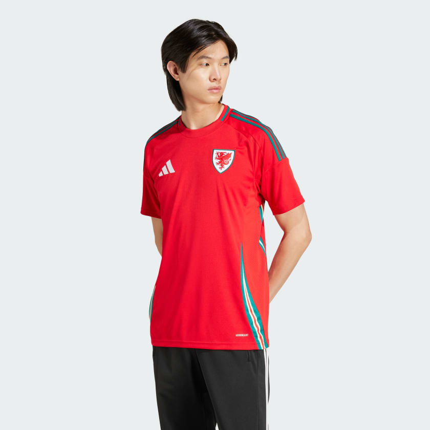Adidas Wales 2024 Home Jersey