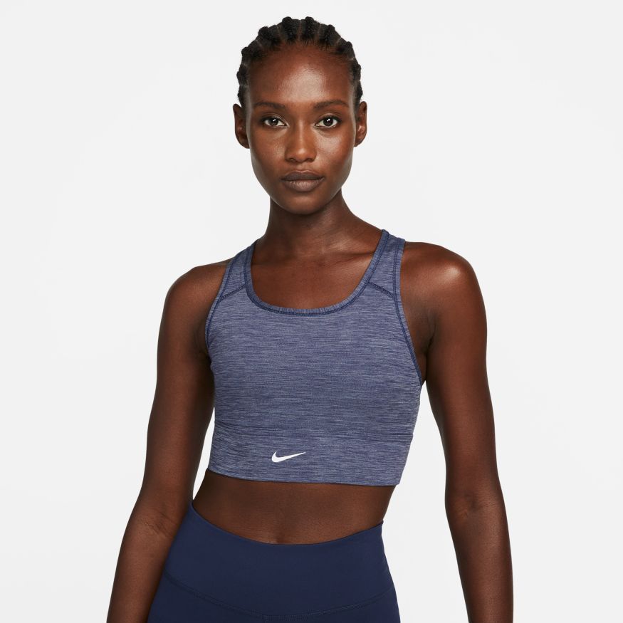 Nike Dri-FIT Swoosh Medium-Support 1-Piece Padded Longline Sports Bra