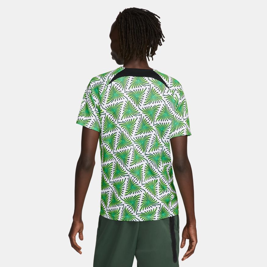 Nike Nigeria Dri-Fit Short Sleeve Pre-Match Top