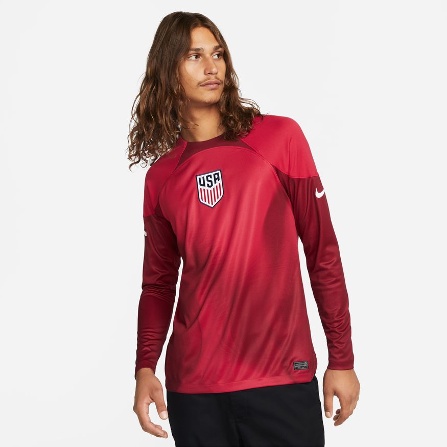 Nike USA 2022/23 Stadium Goalkeeper Long-Sleeve Jersey