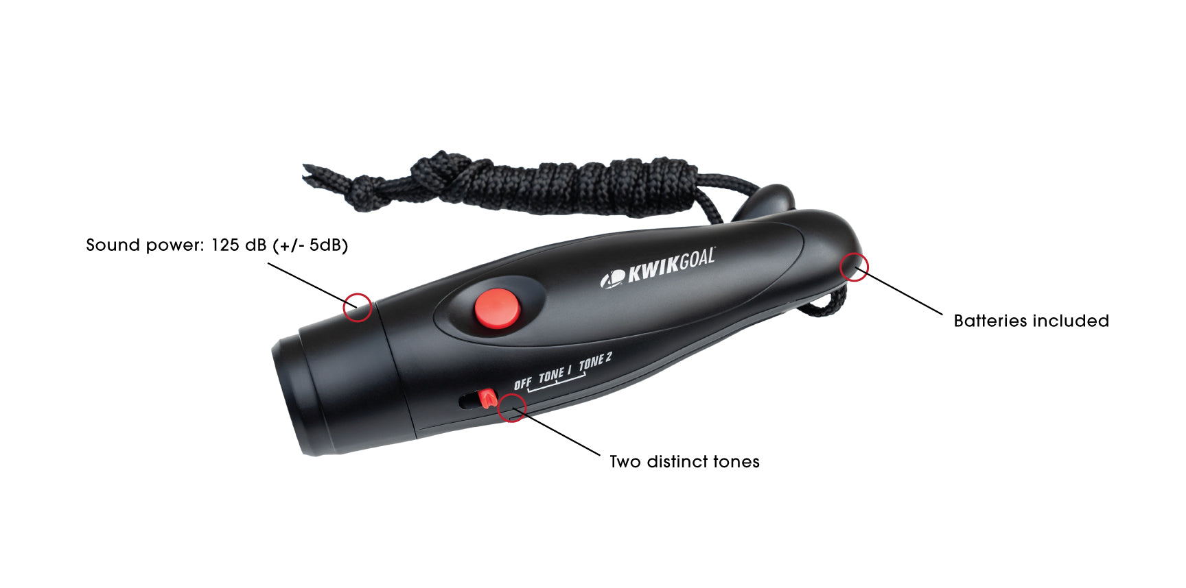 Kwik Goal Electronic Whistle
