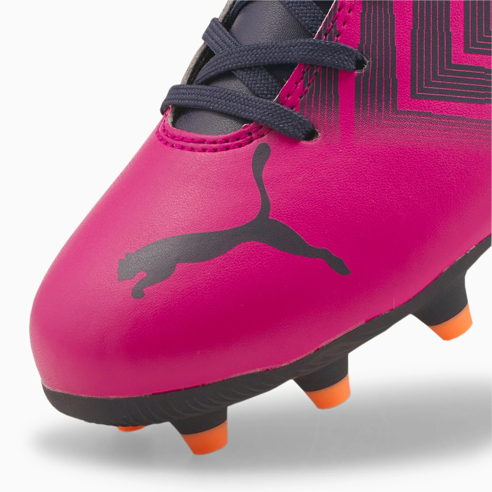 Puma Jr. Tacto II FG AG Dark Pink Black European Sports